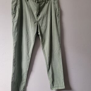 Pistola Sage Olive Green Pants 30 Lyocell Soft Comfort Front Zip Mara Straight‎